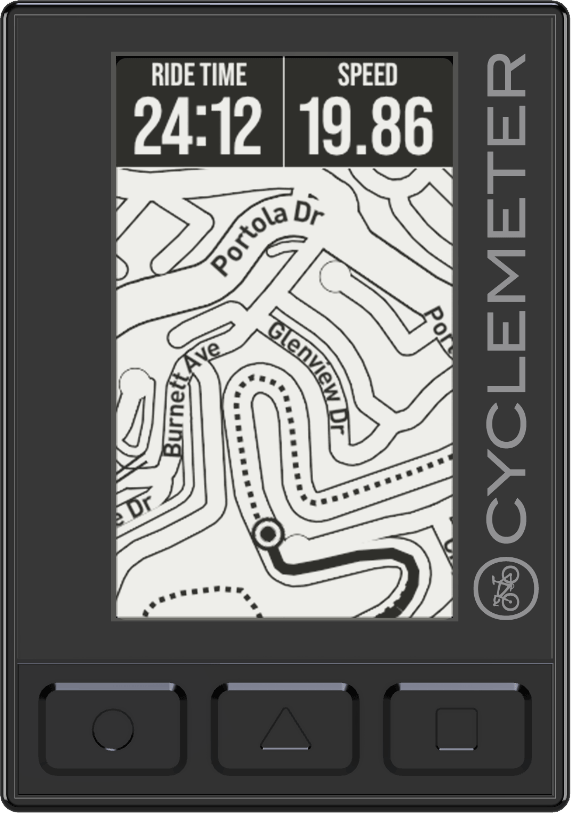 Cyclemeter Bike Display