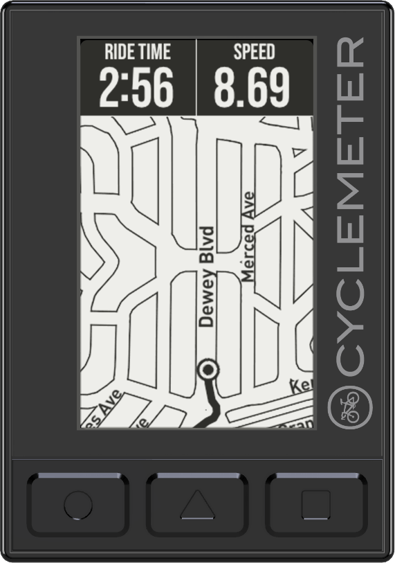 Cyclemeter Bike Display